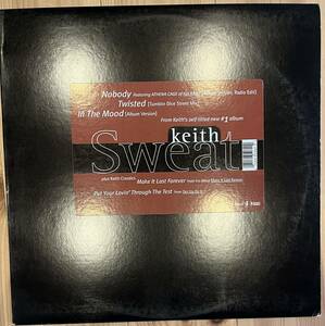 KEITH SWEAT / NOBODY plus MAKE IT LAST FOEVER：人気曲収録１２インチ