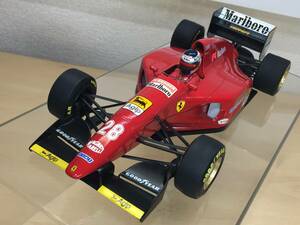 ミニチャンプス 1/18 フェラーリ 412T1 1994年 ゲルハルト ベルガー マルボロ タバコ仕様 ジャンク Ferrari Minichamps PMA　F1