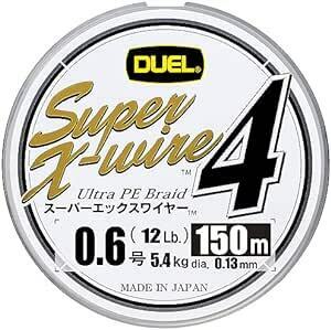 DUEL ( デュエル ) PEライン 釣り糸 スーパーエックスワイヤー4 (Super X-wire 4) 【 ライン 釣りライ