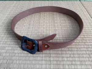 gina leather オーダー革ベルト 