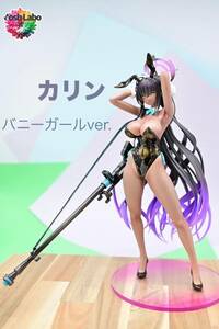 ［ガレージキット塗装済み完成品］カリン　バニーガールver. トモゴマフ　ブルーアーカイブ　フィギュア　booth購入　正規品