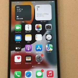 【ジャンク】iPhone6sPlus 64GB スペースグレー SIMフリー 〇判定の画像4