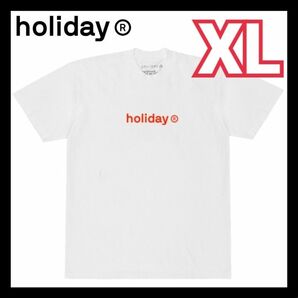 新品！ホリデイブランド holiday ロゴTシャツ 白 XL