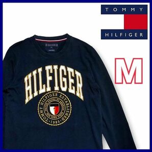 激シブ！トミーヒルフィガー TOMMY HILFIGER パッチワーク 刺繍ロゴ