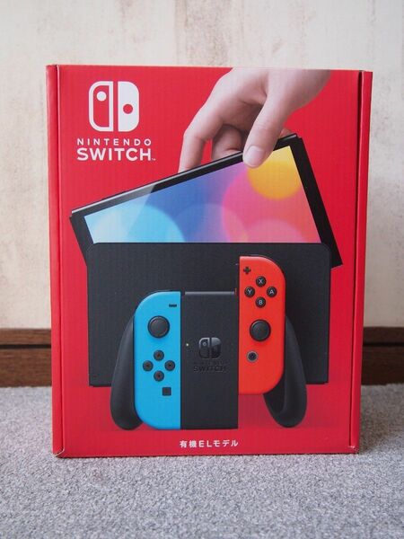 Nintendo Switch ニンテンドースイッチ本体 有機ELモデル ネオンブルー ネオンレッド　新品未開封