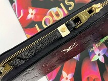 【確実正規品】Louis Vuittonルイヴィトン　モノグラム・アンプラント　ジッピーウォレット長財布　ブラック×オフホワイト系_画像6