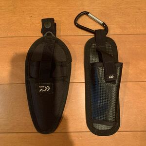  used Daiwa rod holder . plier case 