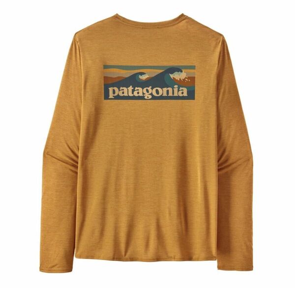 Mサイズ 新品 BSPX Patagonia ロングスリーブ キャプリーン クールデイリー グラフィックシャツ ラッシュガード 