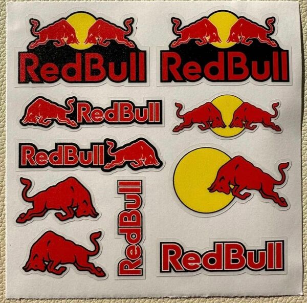 ◆12×12cm◆ レッドブル ステッカー RedBull 防水