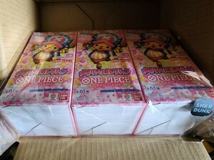 【新品】 ONE PIECE ワンピースカードゲーム メモリアルコレクション 3box　スニーカーダンク鑑定品　チョッパー