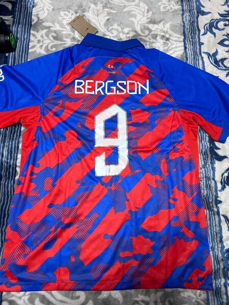 ジョホール 9 BERGSON サッカーユニフォーム