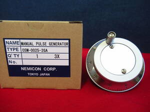 NEMICON MANUAL PULSE GENERATOR OVM-0025-2GA 手動パルス発生器管理6rc0502I15