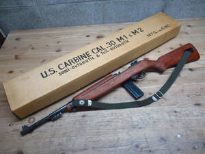 MFG TOKYO CMC モデルガン U.S.CARBINE CAL.30 M1&M2 SMG刻印あり 管理6Z0513A 