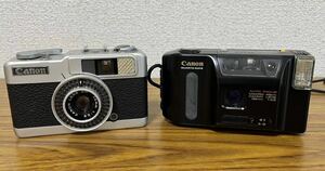 ☆①Canon demi EE28 シャッター空打ちOK & ②Autoboy LITE 動作未確認品 税込み整理出品！コメントを必ず全てお読み下さいませ。