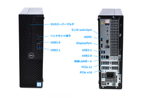 Windows11 中古パソコン DELL OPTIPLEX 3060 SF 第8世代 Core i5 8500 メモリ16G M.2SSD512G HDD1TB HDMI USB3.1_画像3