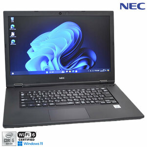 Wi-Fi6 ノートパソコン 中古 NEC VersaPro VKT16/X-9 第10世代 Corei5 10210U 新品M.2SSD512G HDD500G webカメラ USBType-C Windows11