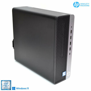 中古パソコン HP ProDesk 600 G5 SFF 第9世代 Core i7 9700 メモリ16G 新品M.2SSD512G HDD1TB USBType-C マルチ Windows11