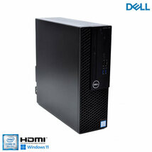 Windows11 中古パソコン DELL OPTIPLEX 3060 SF 第8世代 Core i5 8500 メモリ16G M.2SSD512G HDD1TB HDMI USB3.1_画像1