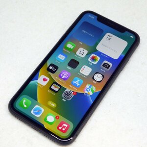 USED品・保管品 au apple iPhone11 128GB MWM02J/A ブラック バッテリー最大容量80% スマートホン 白ロム ○判定 現状品