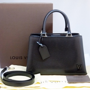 USED品 Louis Vuitton ルイヴィトン M51334 クレベールPM エピ ノワール ブラック 黒 2way ハンドバッグ ショルダーバッグ FL3187 外箱他