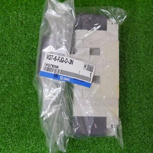 ★保管品 未開封 SMC【VQ7-6-FJG-D-3N ソレノイドバルブ VQ71D58】