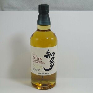 愛知県内限定発送 未開栓・保管品 SUNTORY サントリー 知多 THE CHITA SINGLE GRAIN JAPANESE WHISKY ウイスキー 700ml 43%