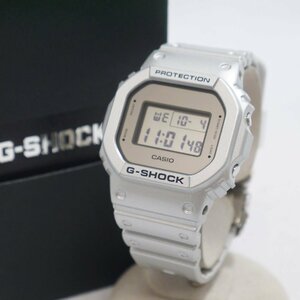 USED品・保管品 CASIO カシオ G-SHOCK DW-5600FF-8JF デジタル クオーツ 腕時計 純正尾錠/取扱説明書/外箱付き 社外バックル 動作品