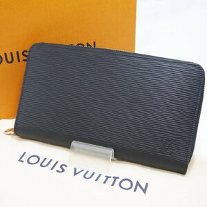 ★美品 USED品 Louis Vuitton ルイヴィトン M62643 ジッピーオーガナイザーNM ラウンドファスナー長財布 エピ ノワール CA3189 箱/保存袋付