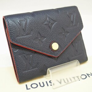 ★美品 USED品 Louis Vuitton ルイヴィトン M64577 ポルトフォイユ・ヴィクトリーヌ 三つ折り財布 アンプラント SP0230 保存袋付き