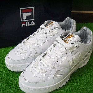 未使用品・保管品 FILA フィラ F05550136 Teratach 600 テラタック スニーカー ローカット ホワイト 27.0cm メンズ 外箱付き