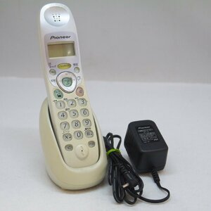  junk * storage goods Pioneer Pioneer TF-TK115-SZ cordless handset cordless handset for charger /AC adaptor attaching damage large operation not yet verification present condition goods 