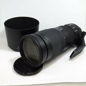 送料無料 訳有品・保管品 Nikon ニコン カメラレンズ VR AF-S NIKKOR 200-500mm 1:5.6E ED レンズフード HB-71 収納袋付 動作未確認