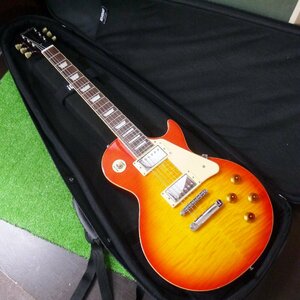 訳有品・保管品 Grass Roots グラスルーツ エレキギター G-LP-45S CHS ソフトケース付き IGIG アイギグ 現状品 送料注意　