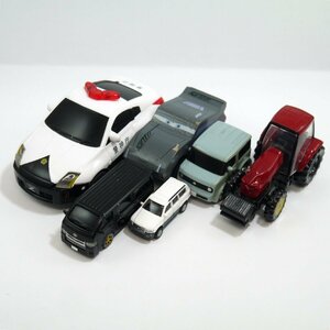 訳有品・保管品 ミニカー 6台セット TOMICA トミカ チョロQ 他 メーカー不明品多 現状品 ダメージあり