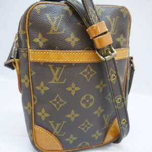 USED品・訳有り品 Louis Vuitton ルイヴィトン M45266 ダヌーブ ショルダーバッグ 斜め掛け モノグラム シルバー金具 現状品