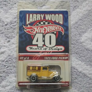 ホットウィール Hot Wheels HOTWHEELS　collector ホットウィール40周年 Real Riders　LARRYWOOD 1929 FORD PICKUP