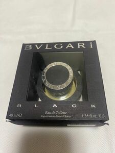 廃盤品 BVLGARI black オードトワレ香水 40ml 箱付き
