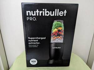 【送料割安】【未使用品】 nutribullet PRO ニュートリブレット PRO900 マットブラック ハイパワーミキサー