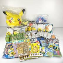 《未使用品多数》Pokemon/ポケットモンスター/ポケモン/ぬいぐるみ/タオル/文房具/切手/キーホルダー他/まとめ/大量_画像1