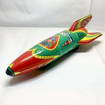 《未使用》MP-1 ROCKET/ロケット/ブリキ/フリクション/日本製/レトロ/玩具_画像2