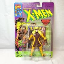 《未開封》タカラ/MARVEL/X-MEN/6 Xパワー セイバートゥース/マーヴェルコレクションカード付/フィギュア/アクション人形_画像1