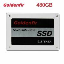 ■新品!!国内対応&90日保証■ SSD Goldenfir 480GB SATA3/6.0Gbps 2.5インチ 高速 NAND TLC 内蔵 デスクトップPC ノートパソコン DE003_画像1