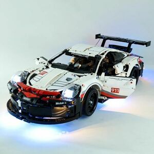 LEGO MOC ブロック テクニック 42096 互換 ポルシェ 911 RSR LED ライト 照明 キット カスタム パーツ DL170