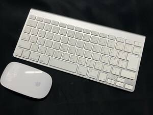 [ free shipping ]!Apple Apple original wireless key board A1314 mouse A1296!