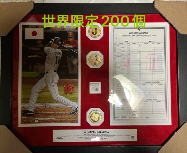 大谷翔平　WBC フォトミント　新品未使用　世界限定200個