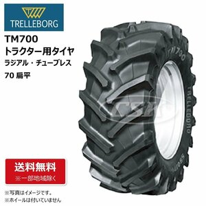 TM700 480/70R24 TL トラクタータイヤ 互換 16.9R24 要在庫確認 送料無料 トレルボルグ 16.9x24 169x24 ラジアル チューブレス 70扁平