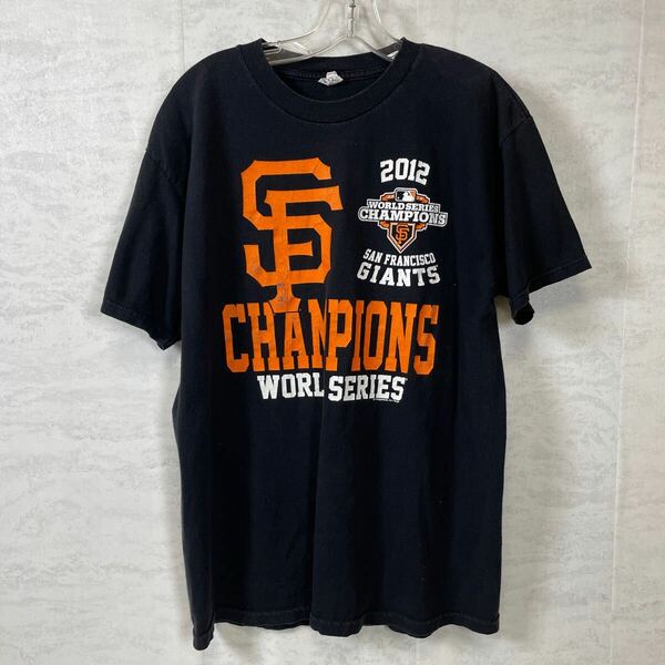 半袖Tシャツ メジャーリーグ　MLB ウォリアーズ　サイズL 黒　ブラック　メンズ　古着