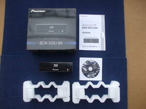 送料無料　パイオニア　BDR-SO９J-BK　ブルーレイディスクドライブ　箱、アプリ、説明書付　中古
