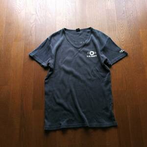 AVIREX アヴィレックス tシャツ リブtシャツ Lサイズ 24-0501fu10【4点同梱で送料無料】