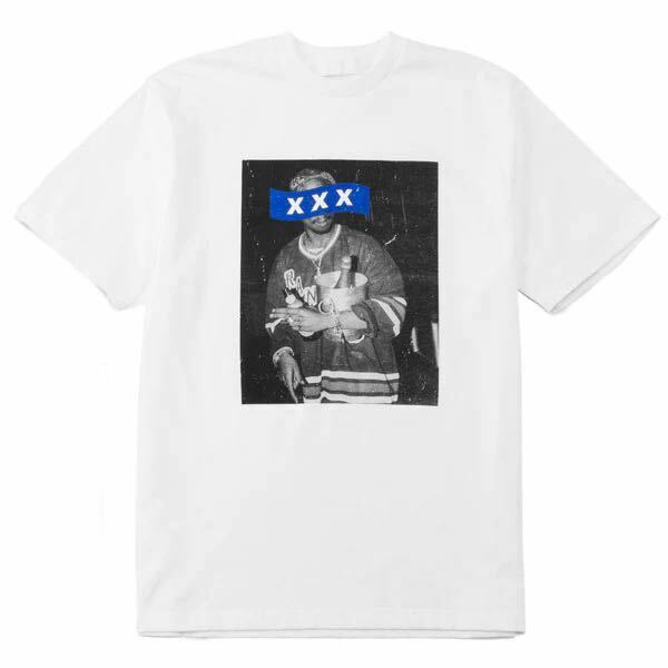 『新品』GOD SELECTION XXX★2pac Tシャツ★XLサイズ 白 ホワイト